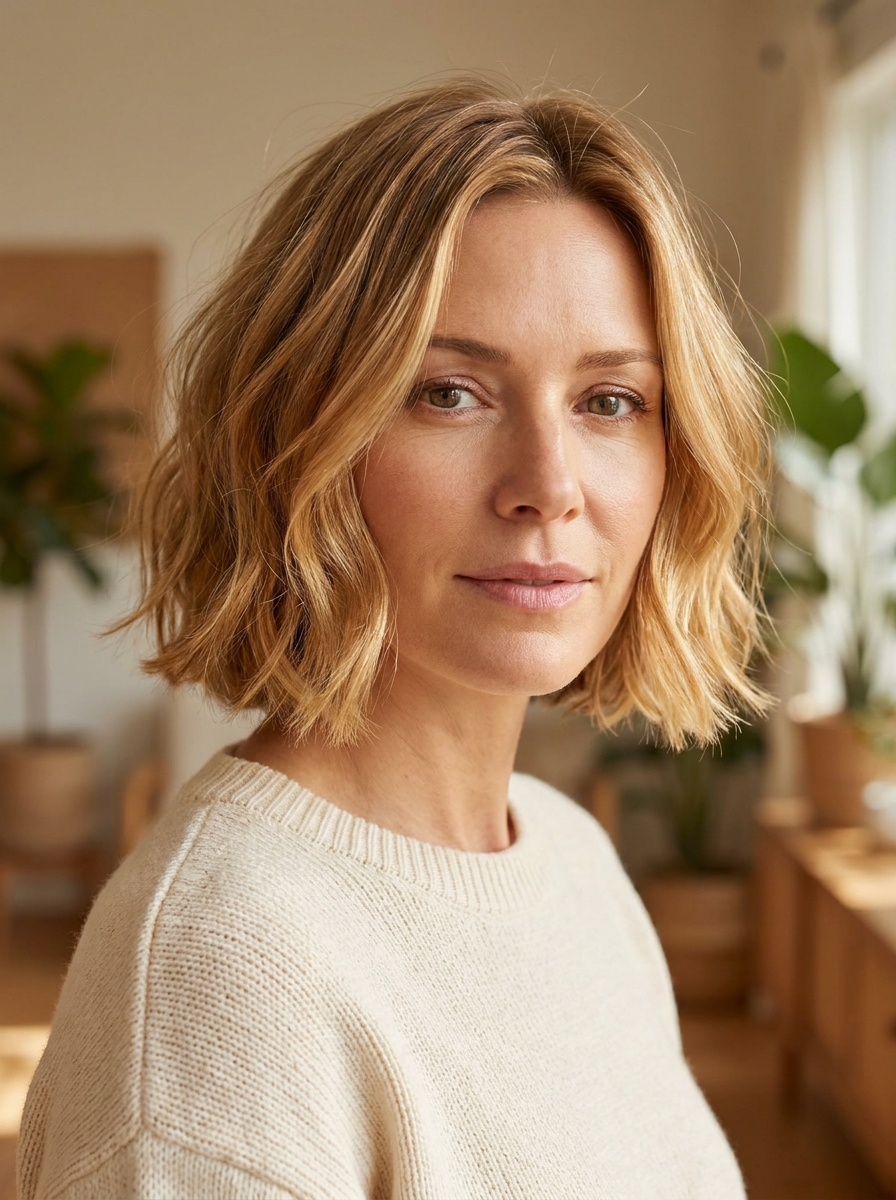 Honey Blonde Bob als Kurze Blonde Bob Frisuren Inspiration 2026